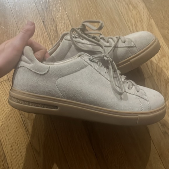 Birkenstock Tan Suede Sneakers- like new - Picture 2 of 3